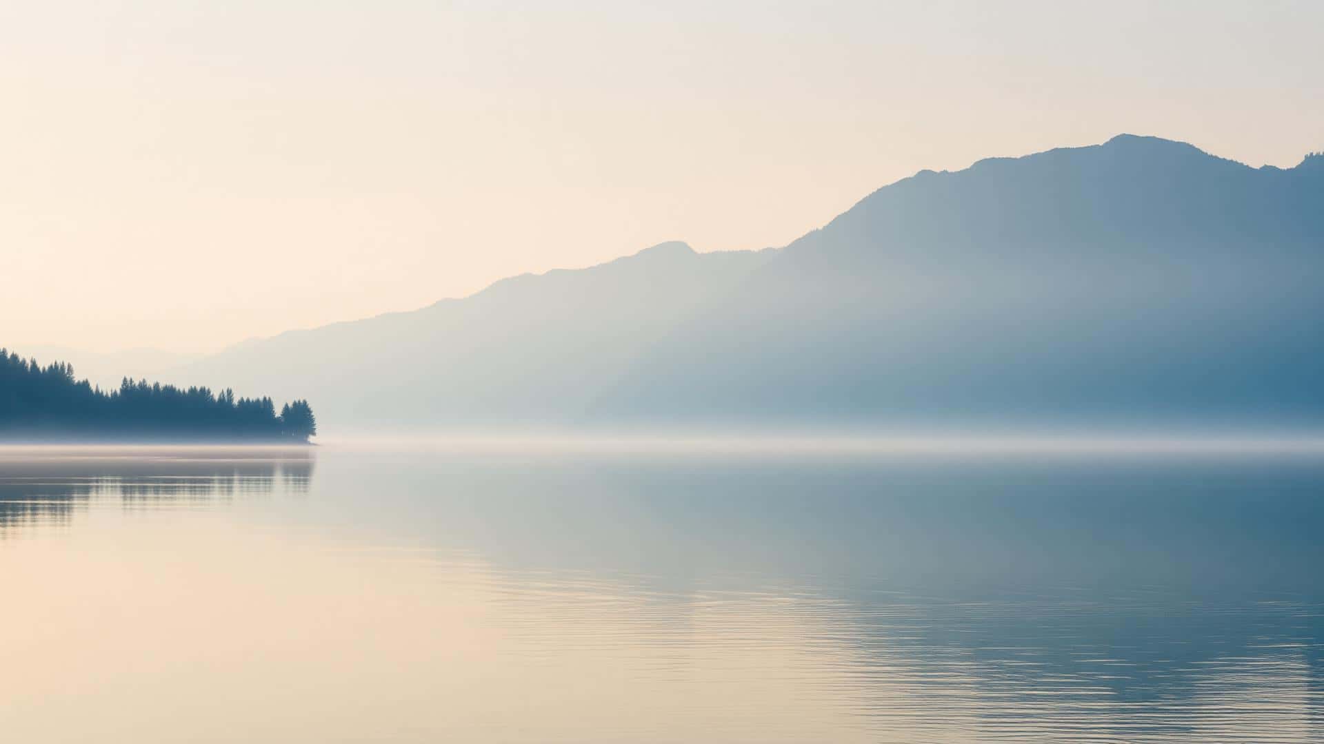 Ruhige Morgenstimmung am Tegernsee – Sinnbild für zurückgewonnene Energie